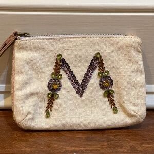 New - Never Used - Sequin M Wristlet